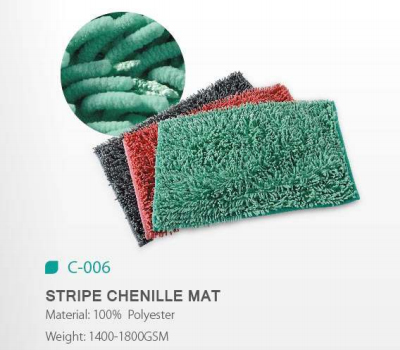 STRIPE CHENILLE MAT