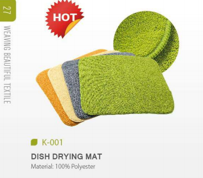 DISH DRYING MAT