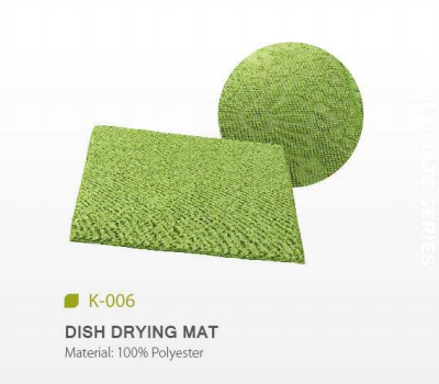DISH DRYING MAT