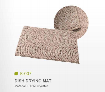 DISH DRYING MAT